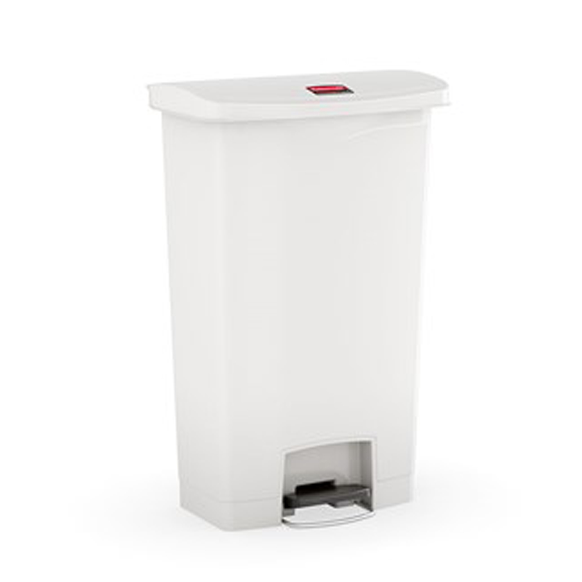 ถังขยะแบบเท้าเหยียบ Slim Jim® Step-On Container ขนาด 30 ลิตร สีขาว