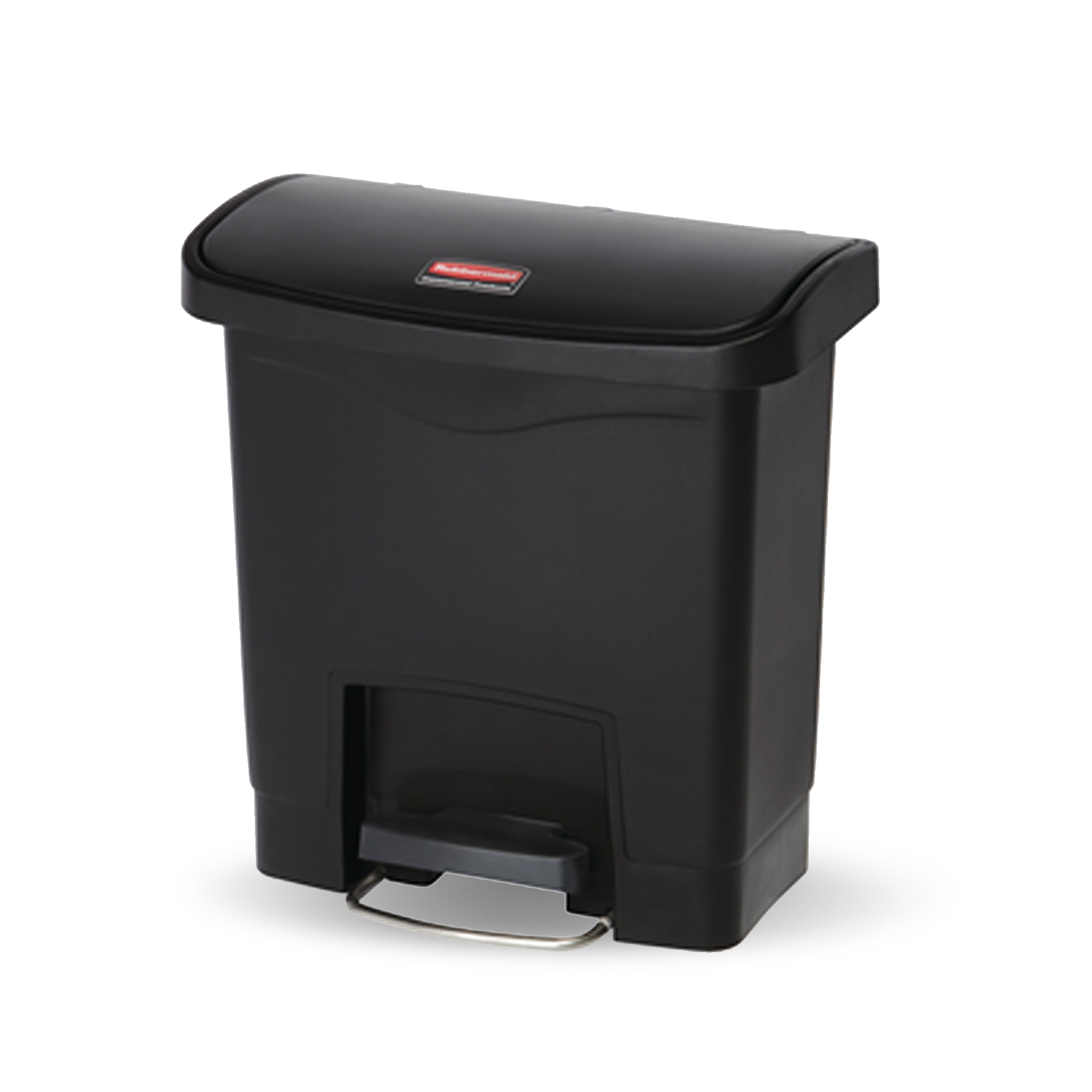 ถังขยะแบบเท้าเหยียบ Slim Jim® Step-On Container ขนาด 15 ลิตร สีดำ