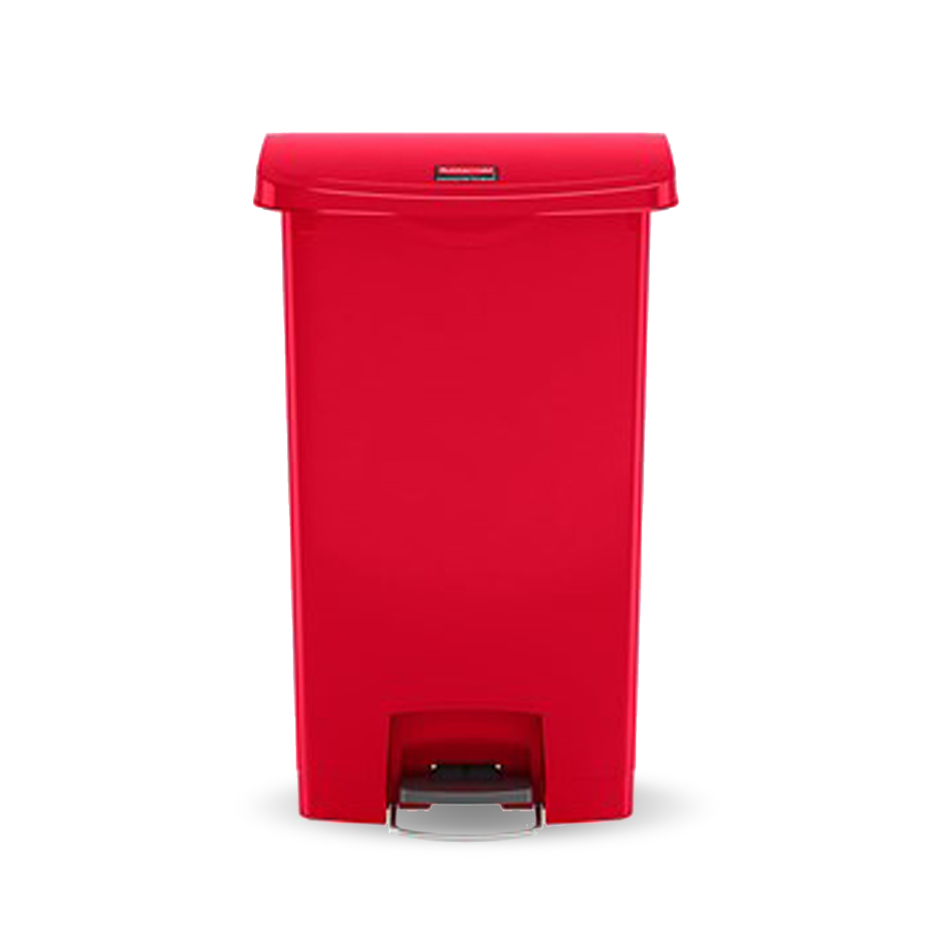 ถังขยะแบบเท้าเหยียบ Slim Jim® Step-On Container ขนาด 90 ลิตร สีแดง