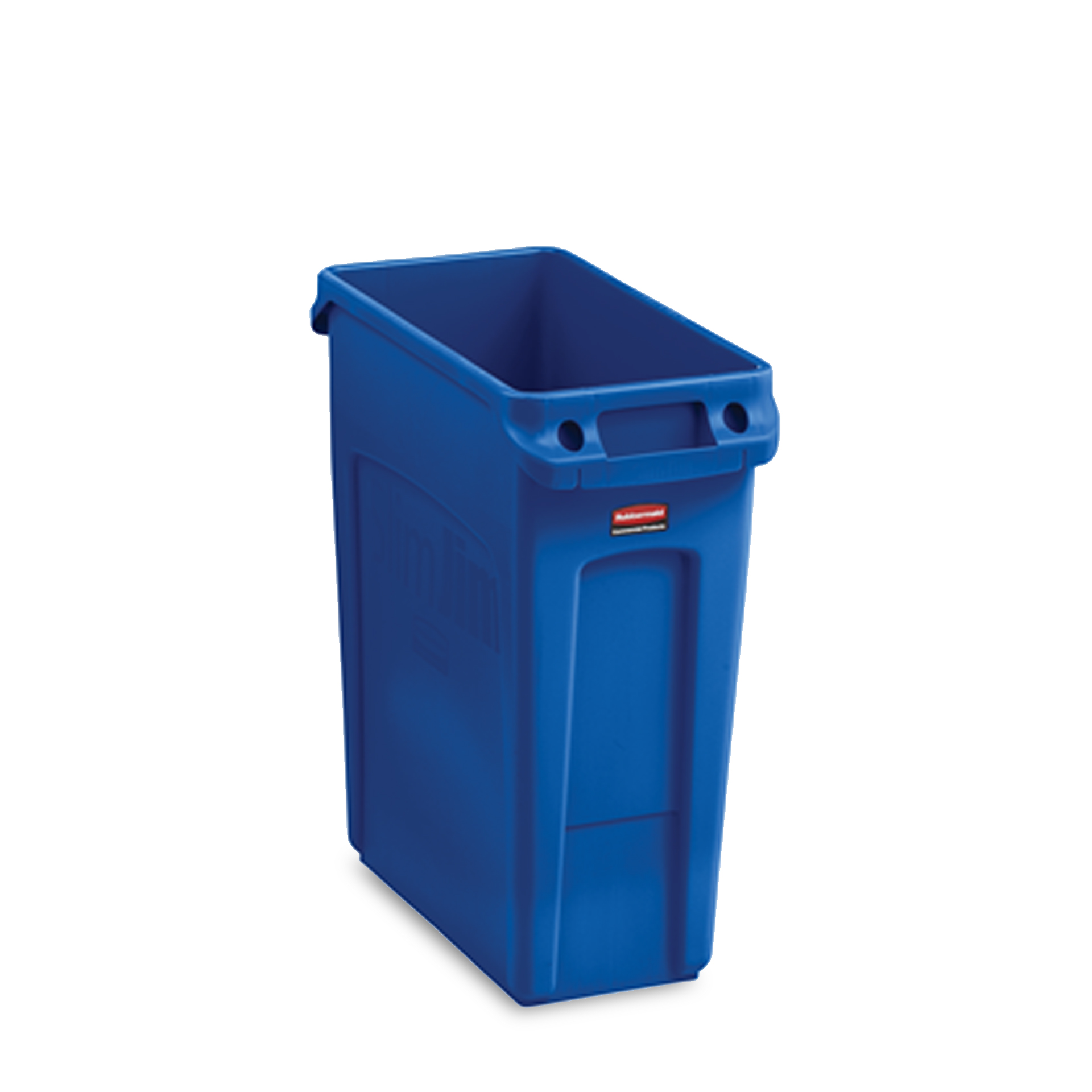 ถังขยะอเนกประสงค์ทรงสูง SLIM JIM® ขนาด 60.6 ลิตร สีน้ำเงิน
