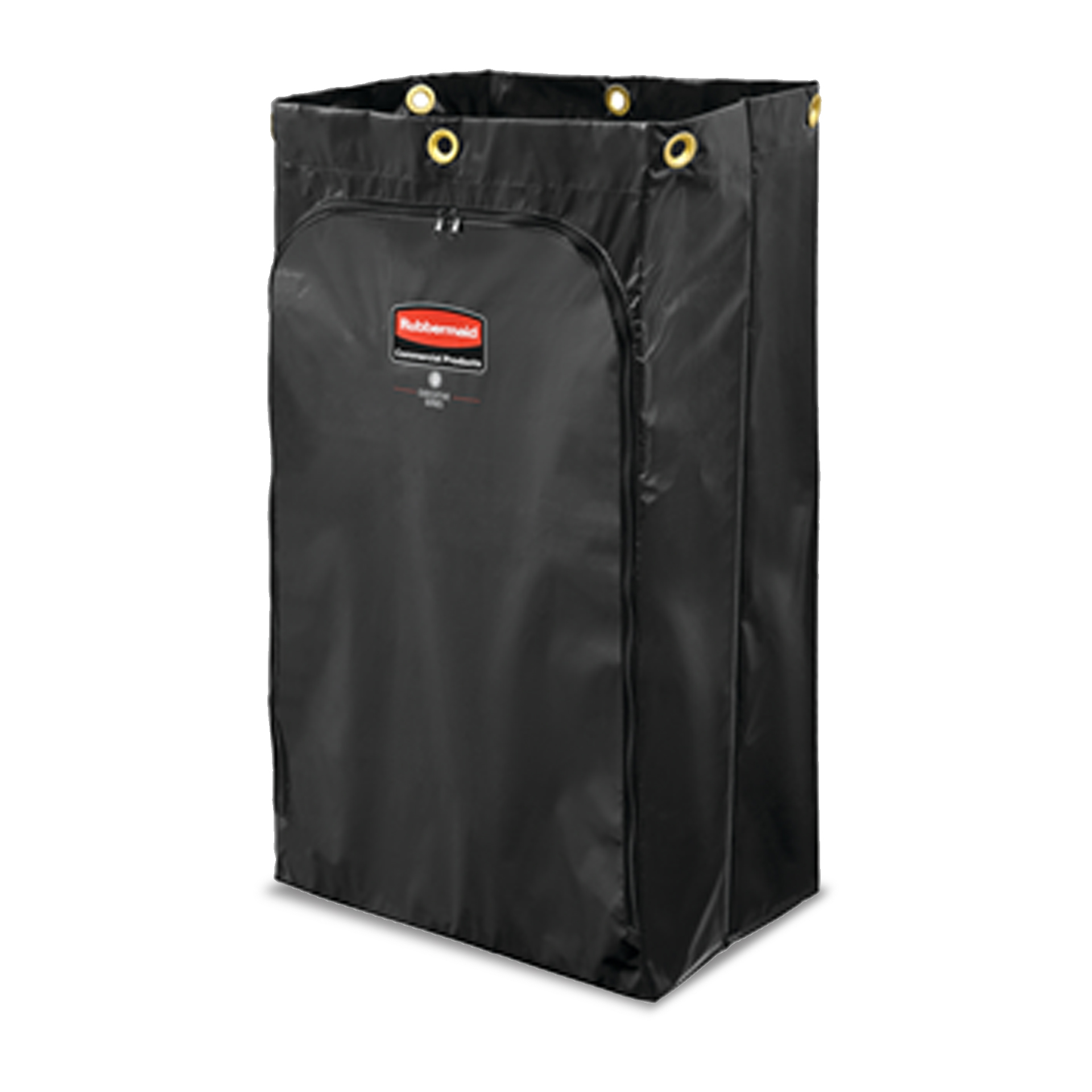 กระเป๋าไวนิล Executive Series™ สำหรับรถเข็นทำความสะอาด ขนาด 24 แกลลอน สีดำ