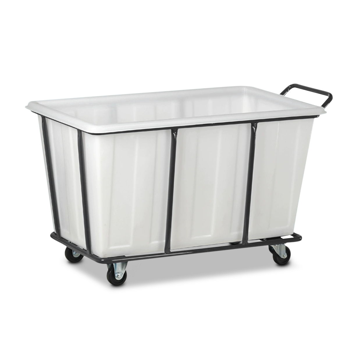 LAUNDRY CART 280L WITH LOGO SIZE L117 x W72 x H80 CM-WHITE
