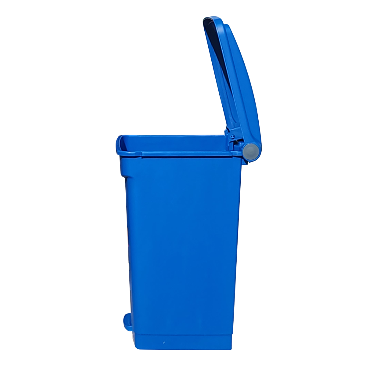 ถังขยะพลาสติก ขนาด 87 ลิตร แบบมีเท้าเหยียบ สีน้ำเงิน