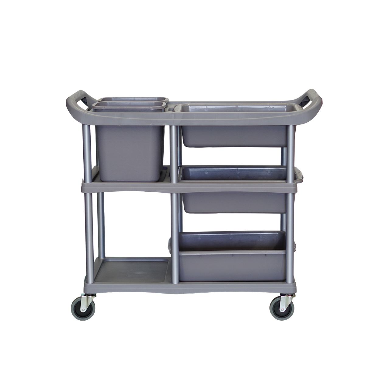 DINNER COLLECTOR CART - GRAY