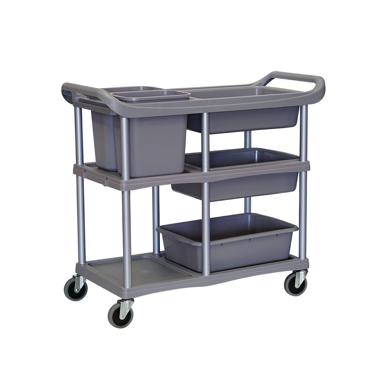 DINNER COLLECTOR CART - GRAY