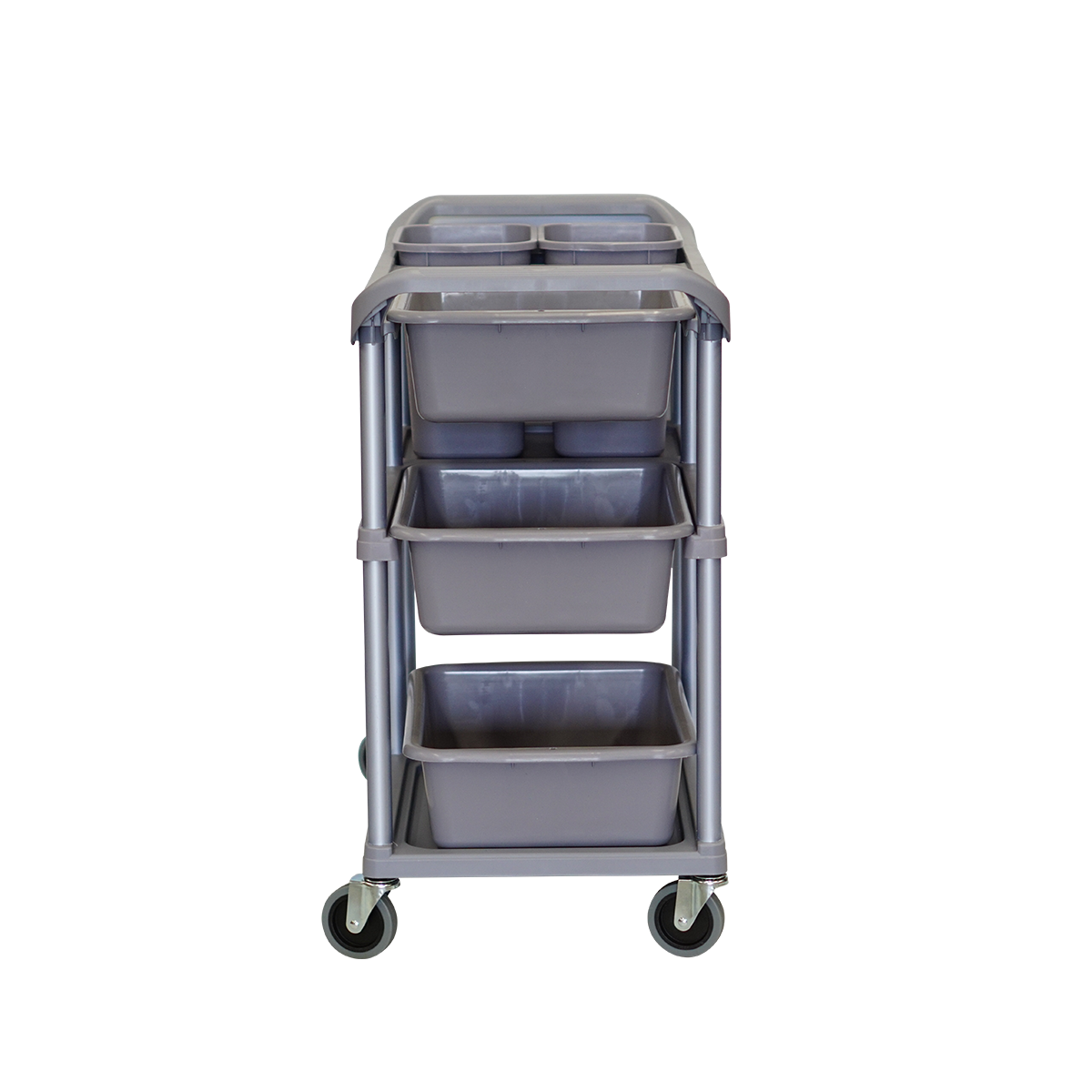 DINNER COLLECTOR CART - GRAY