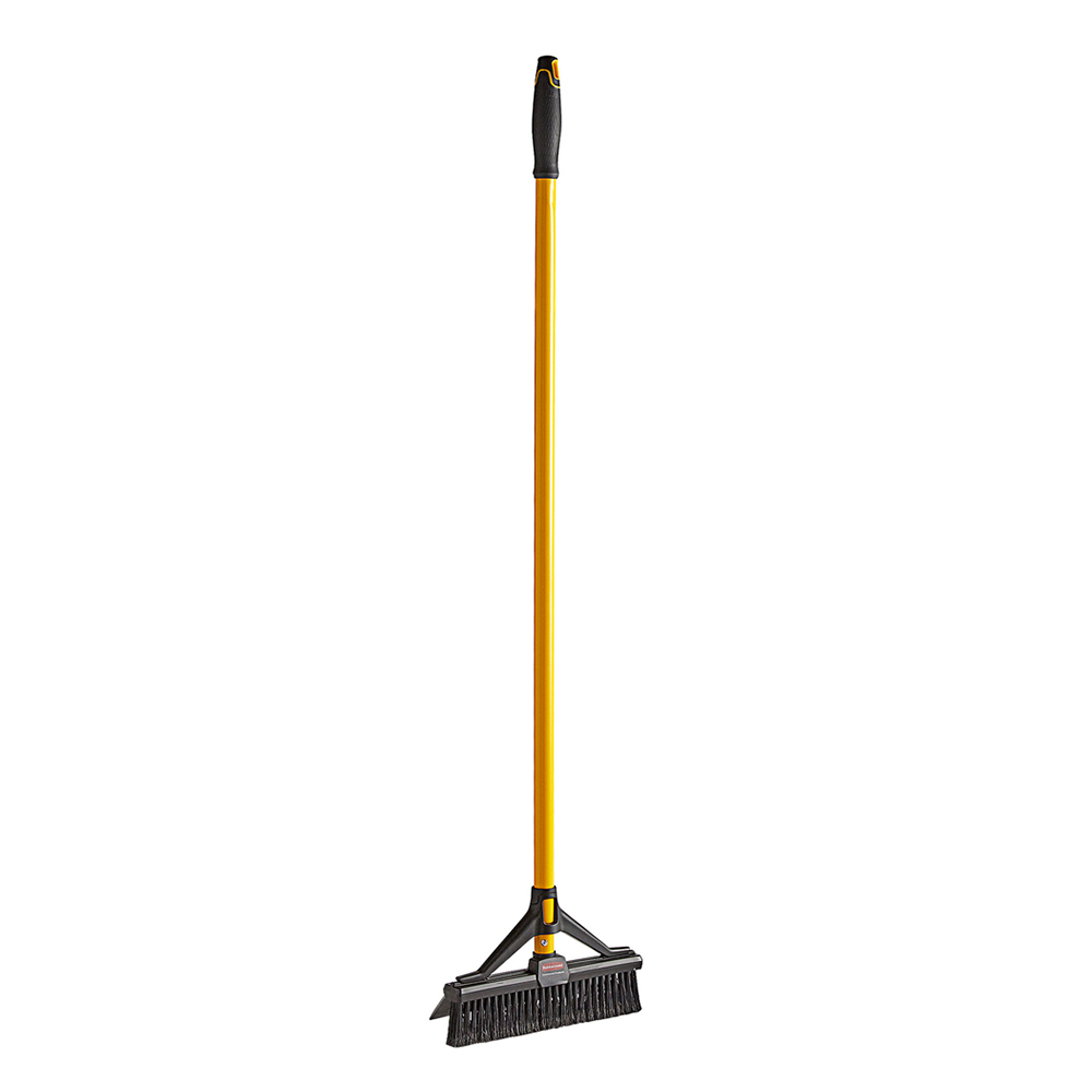 ไม้กวาดพร้อมที่รีดน้ำ Maximizer™ BROOMGEE™ Double-Sided สีเหลือง