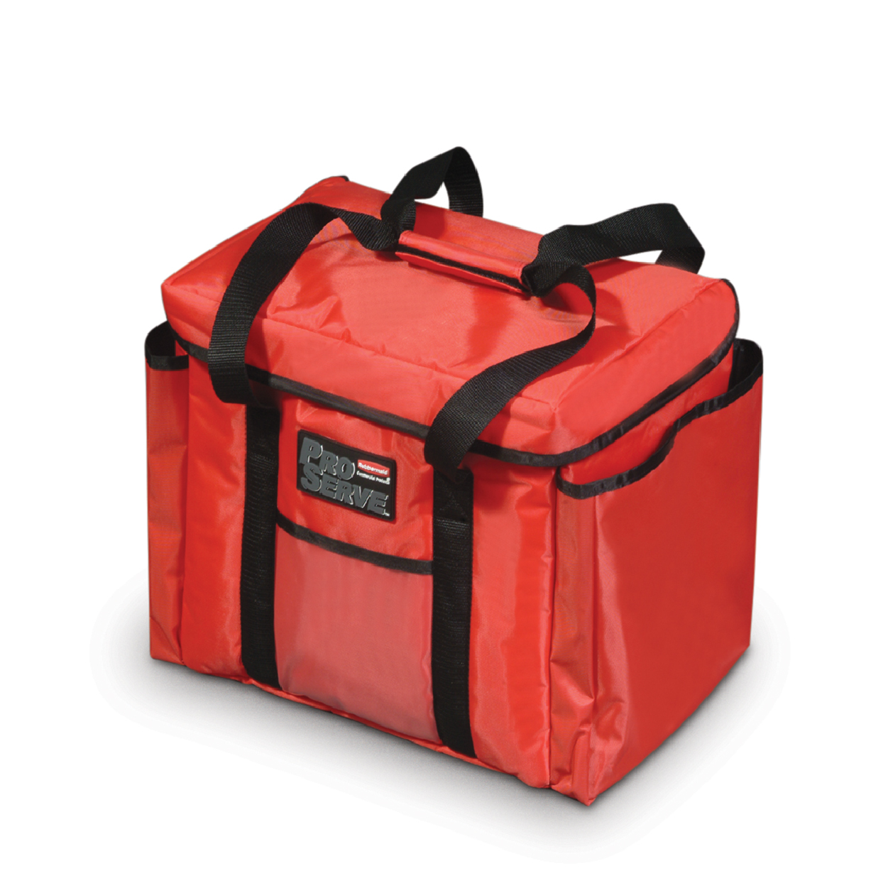 กระเป๋าส่งอาหาร Delivery แบบเปิดด้านบน สีแดง