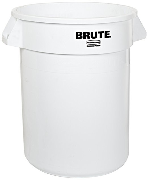 ถังใส่วัตถุดิบ สีขาว BRUTE® 20 GAL ProSave® Ingredient Container 