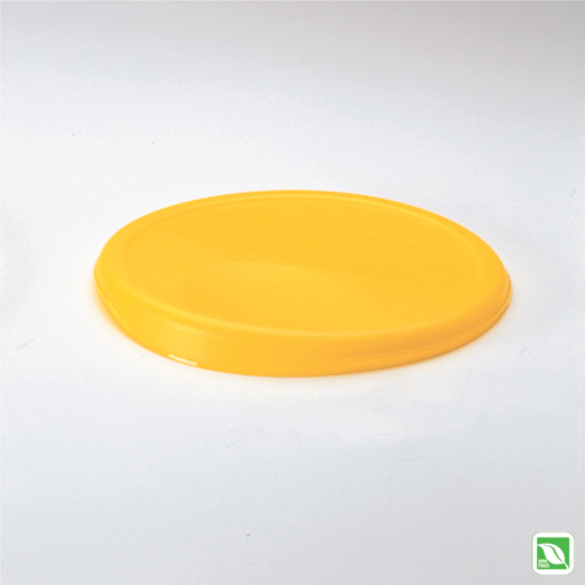 ฝาปิดทรงกลม สำหรับกล่องเก็บวัตถุดิบ Round Container ขนาด 8 qt สีเหลือง