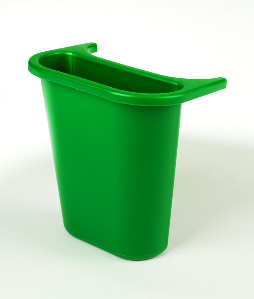 ถังขยะเสริมด้านข้าง สำหรับถังขยะรีไขเคิล ขนาด 4.7 ลิตร สีเขียว