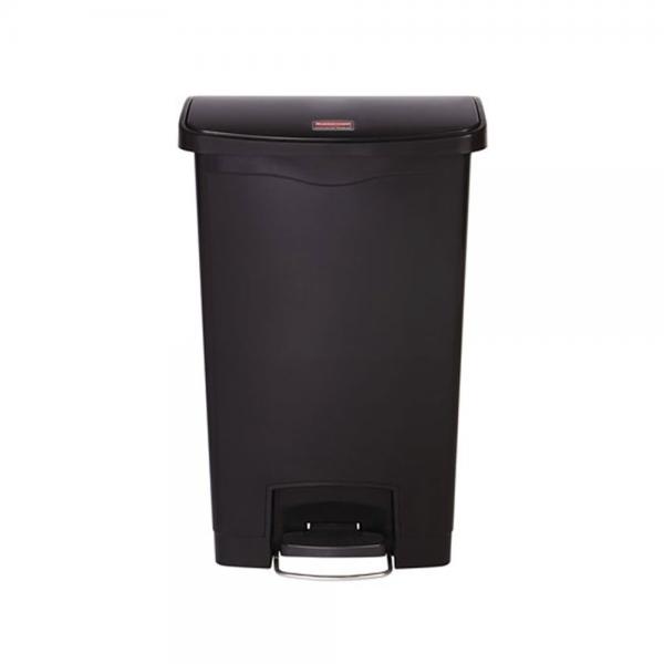 ถังขยะแบบเท้าเหยียบ Slim Jim® Step-On Container ขนาด 50 ลิตร สีดำ